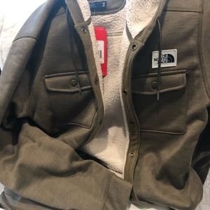Brand new with tags Northface button Hoodie